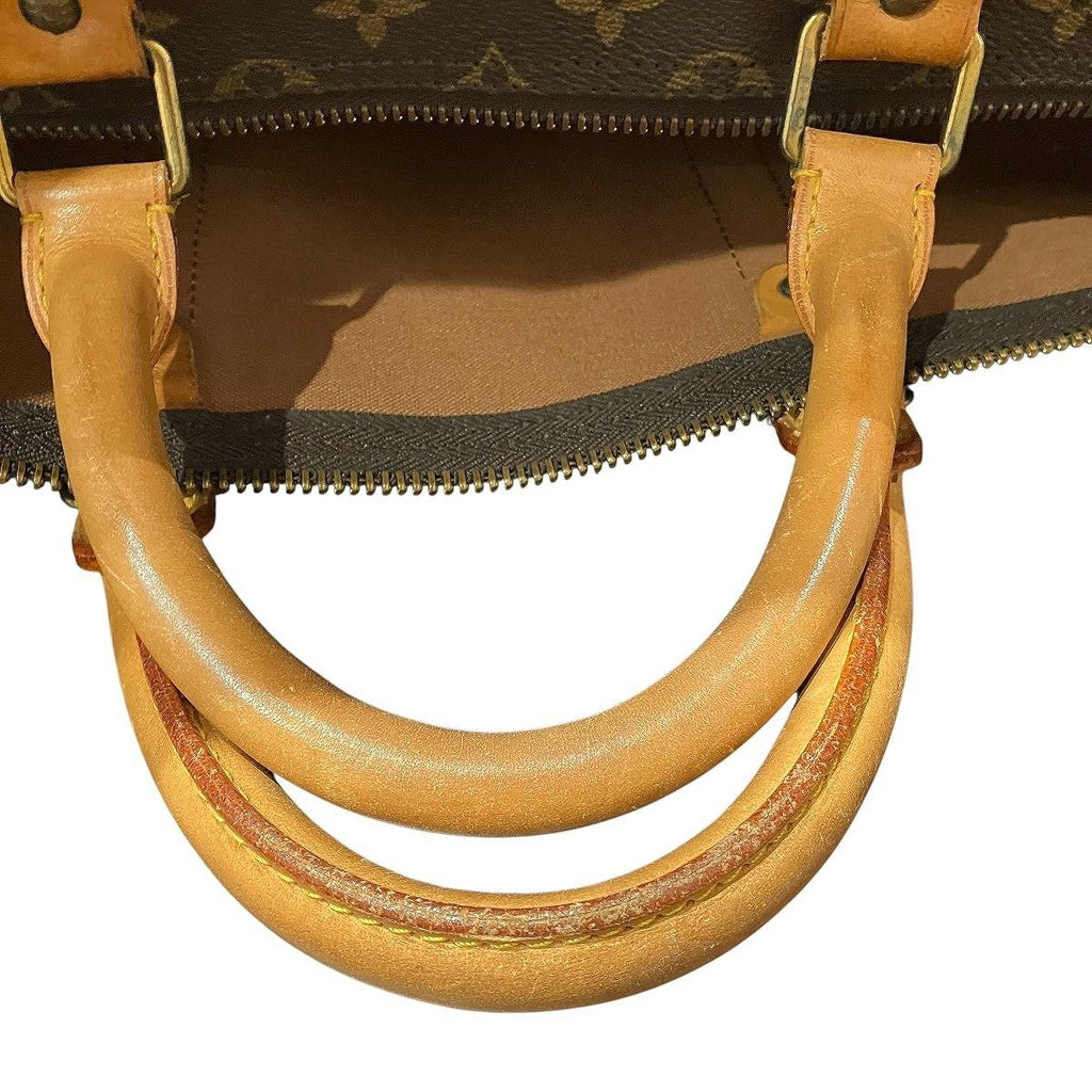 Louis Vuitton Keepall Bandouliere 55 Monogram Boston Bag Canvas — view 7