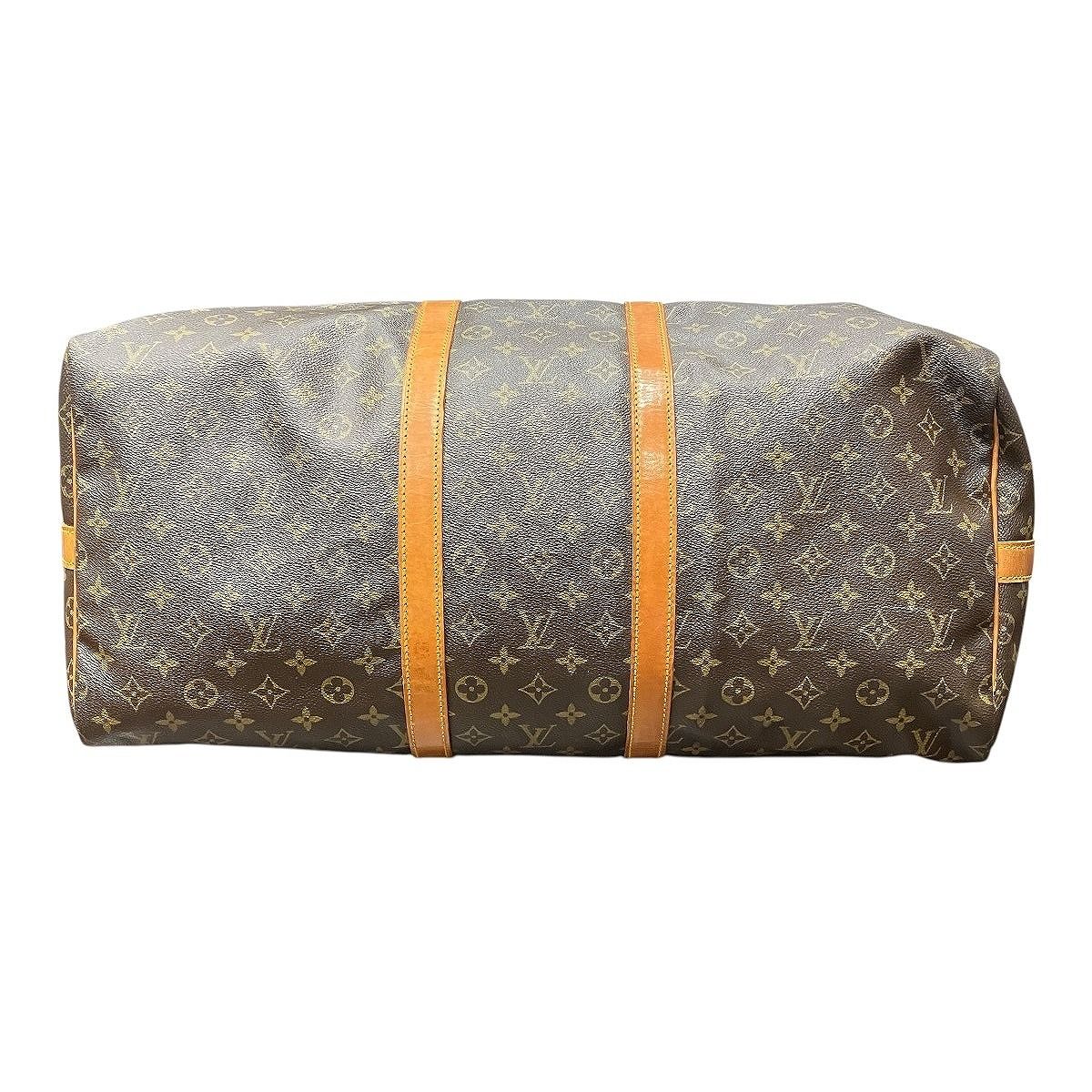 Louis Vuitton Keepall Bandouliere 55 Monogram Boston Bag Canvas — view 3