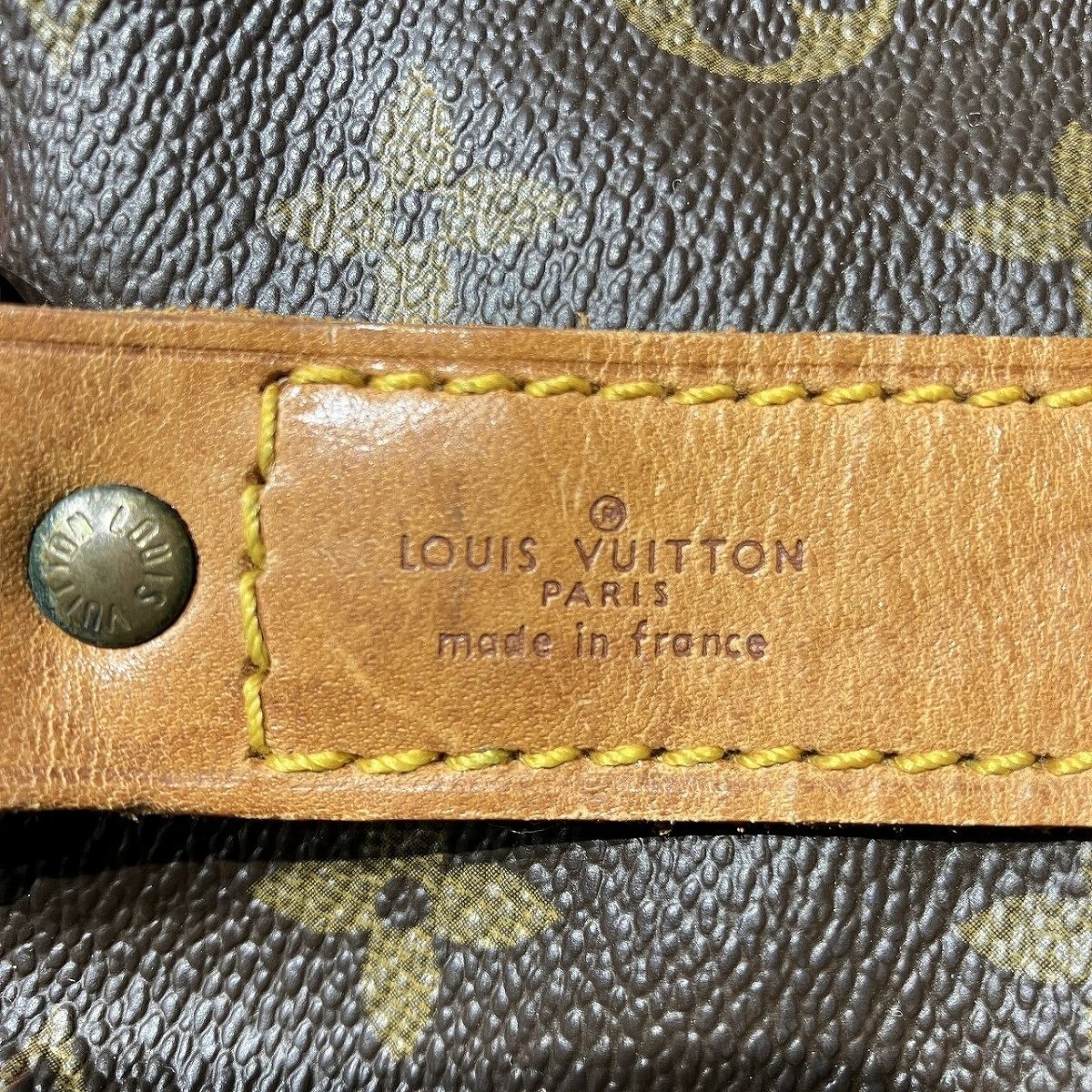 Louis Vuitton Keepall Bandouliere 55 Monogram Boston Bag Canvas — view 4