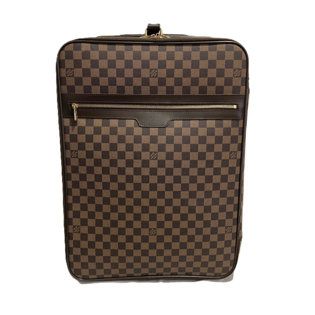 Louis Vuitton Vegas 50 Damier Ebene Travel Bag Canvas