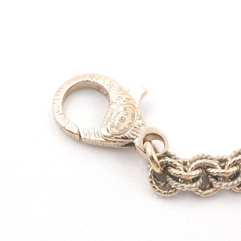 Chanel Pendant Gold CC Logo Pearl Long — view 6