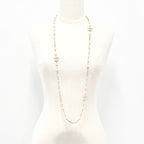 Chanel Pendant Gold CC Logo Pearl Long — view 7