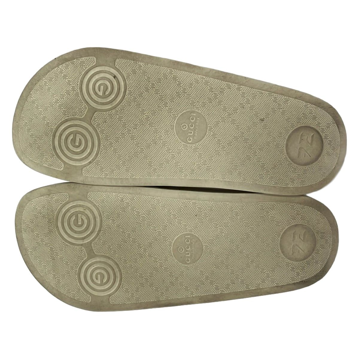 Gucci Sandals 37 Micro GG Ivory Leather — view 4