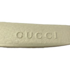 Gucci Sandals 37 Micro GG Ivory Leather — view 5