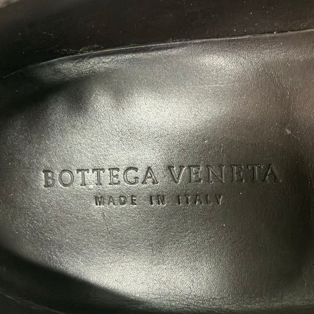 Bottega Veneta Loafers 42 Black White Brown Leather — view 5
