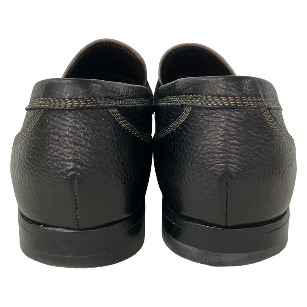 Bottega Veneta Loafers 42 Black White Brown Leather — view 3