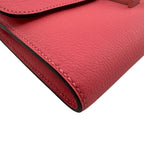 Hermes Constance Long Leather Wallet Rose Azalea Pink — view 2