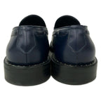 Louis Vuitton Loafers 7.5 M Navy Tassel Leather — view 3