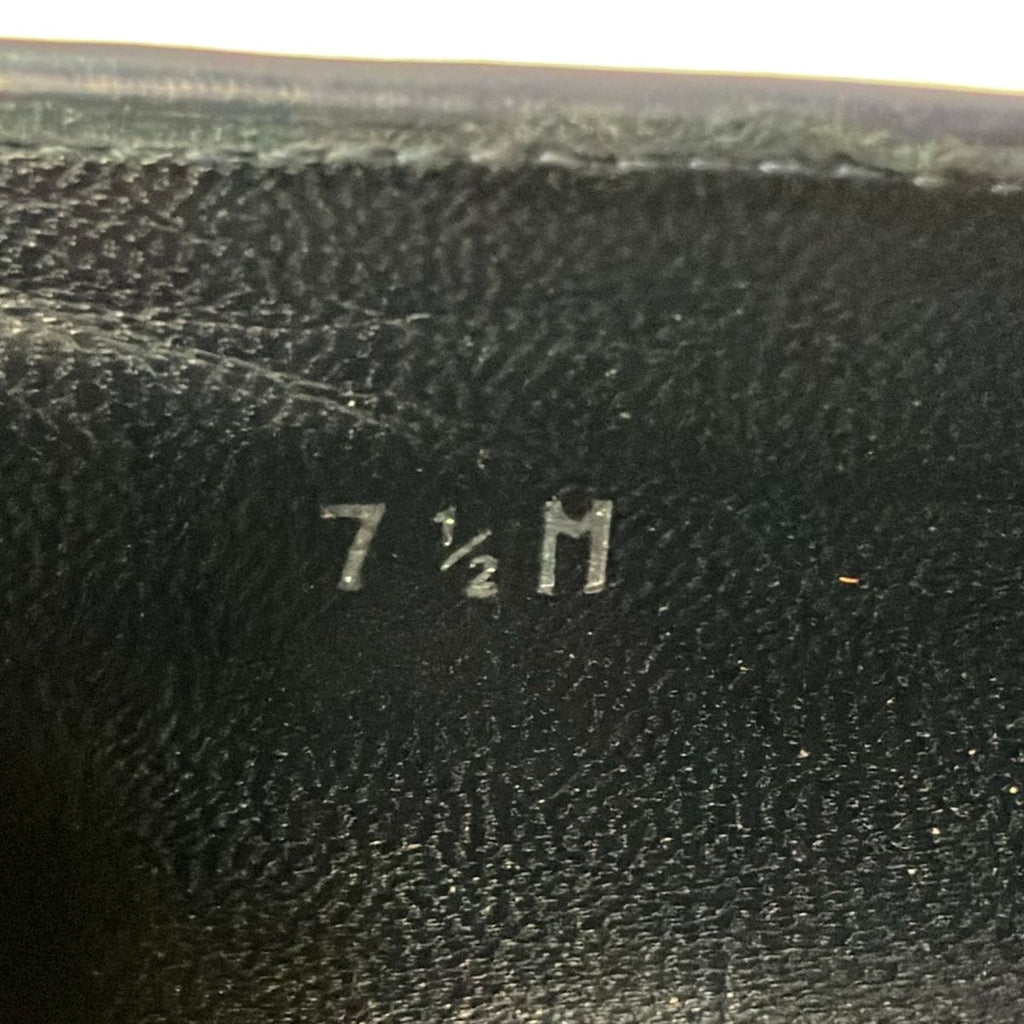 Louis Vuitton Loafers 7.5 M Navy Tassel Leather — view 6