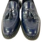 Louis Vuitton Loafers 7.5 M Navy Tassel Leather — view 8