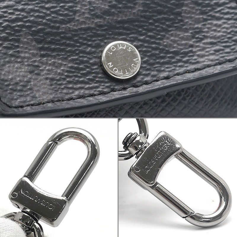 Louis Vuitton LV Earphones Pouch Monogram Eclipse — view 6