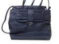 Prada Logo Ribbon 2-Way Shoulder Bag Nylon