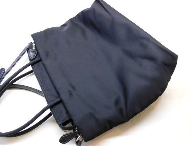 Prada Logo Ribbon 2-Way Shoulder Bag Nylon — view 3