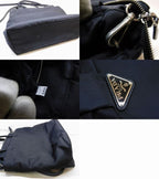 Prada Logo Ribbon 2-Way Shoulder Bag Nylon — view 5
