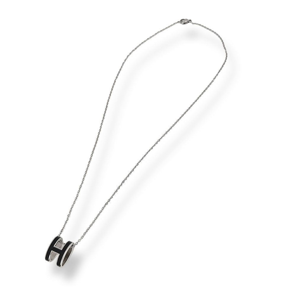 Hermes Pop Necklace Silver — view 5