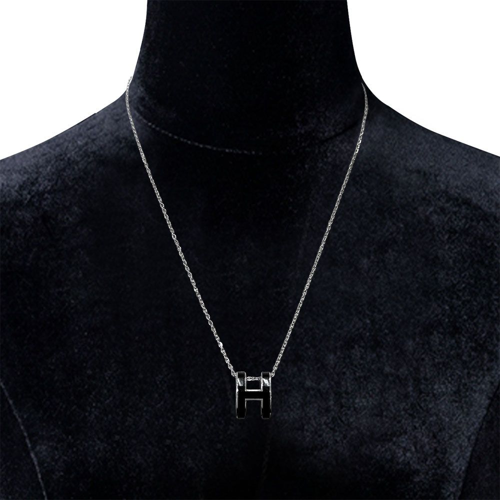 Hermes Pop Necklace Silver — view 6