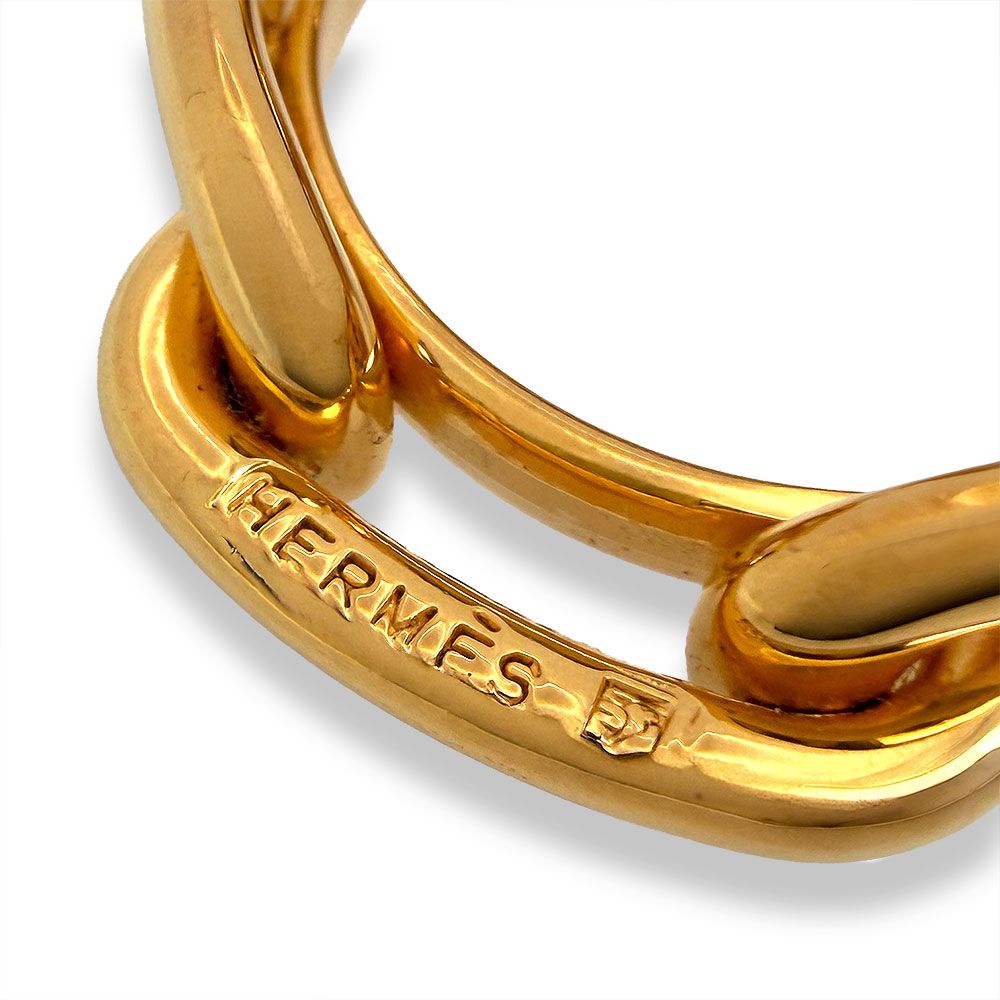 Hermes Scarves Gold — view 4