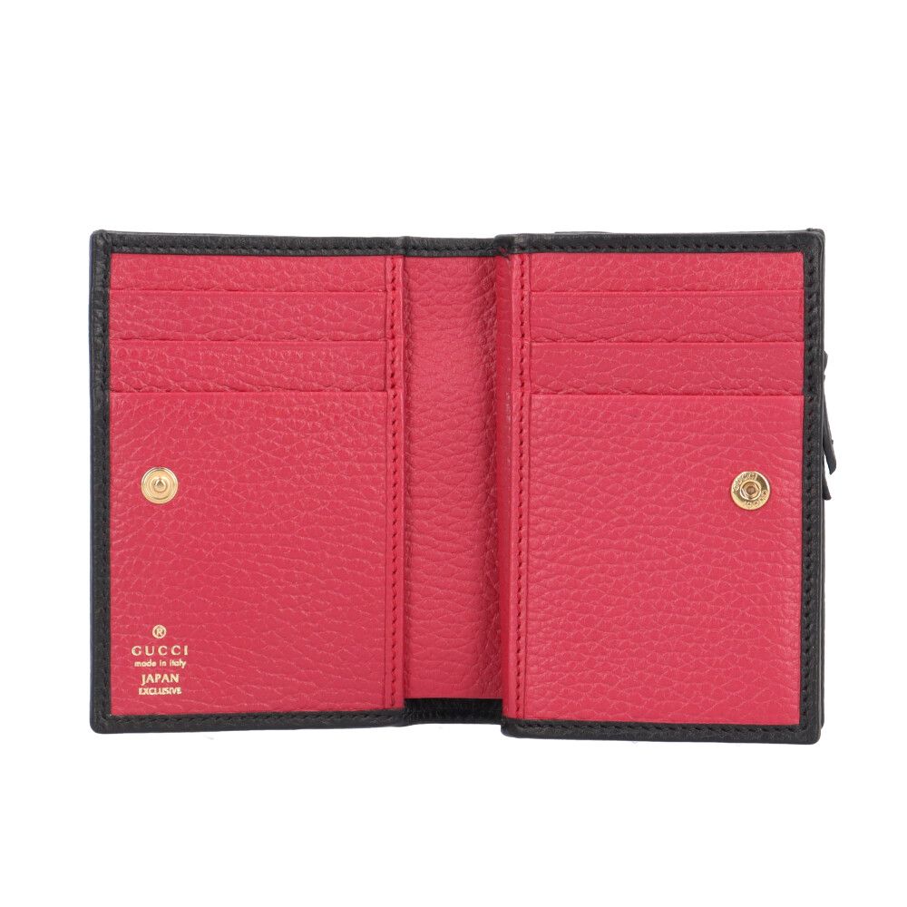 Gucci Double Bifold Wallet Leather — view 5