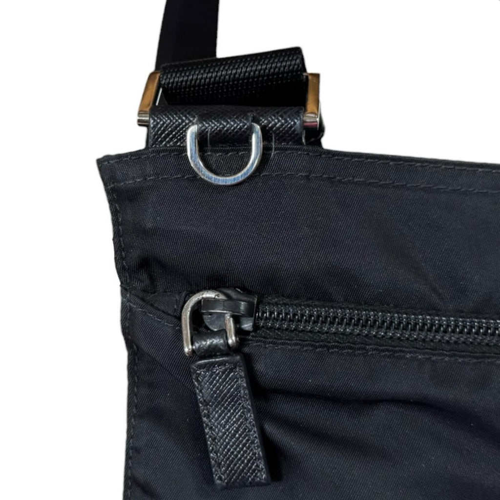 Prada Shoulder Bag Nylon Black — view 8