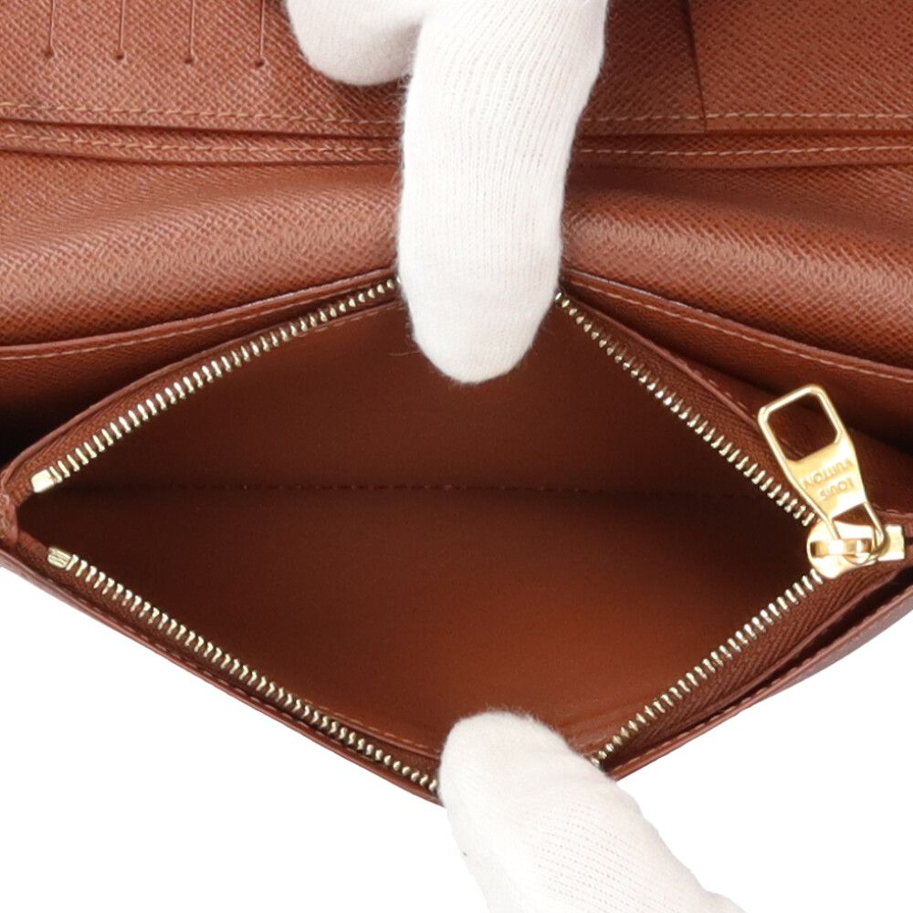 Louis Vuitton Portefeuille Brazza LV Burs Damier Wallet — view 6