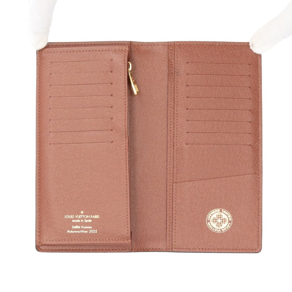 Louis Vuitton Portefeuille Brazza LV Burs Damier Wallet — view 5