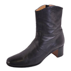 Hermes Boots Short Exlibris Leather