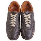 Hermes Sneakers Low Cut Logo Quick Leather Shoes — view 4