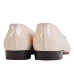 Hermes Loafers Moccasins Logo Enamel Leather Shoes — view 5