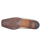Hermes Loafers Moccasins Logo Enamel Leather Shoes — view 8