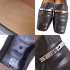Hermes Loafers Moccasins Kelly Leather Shoes — view 9