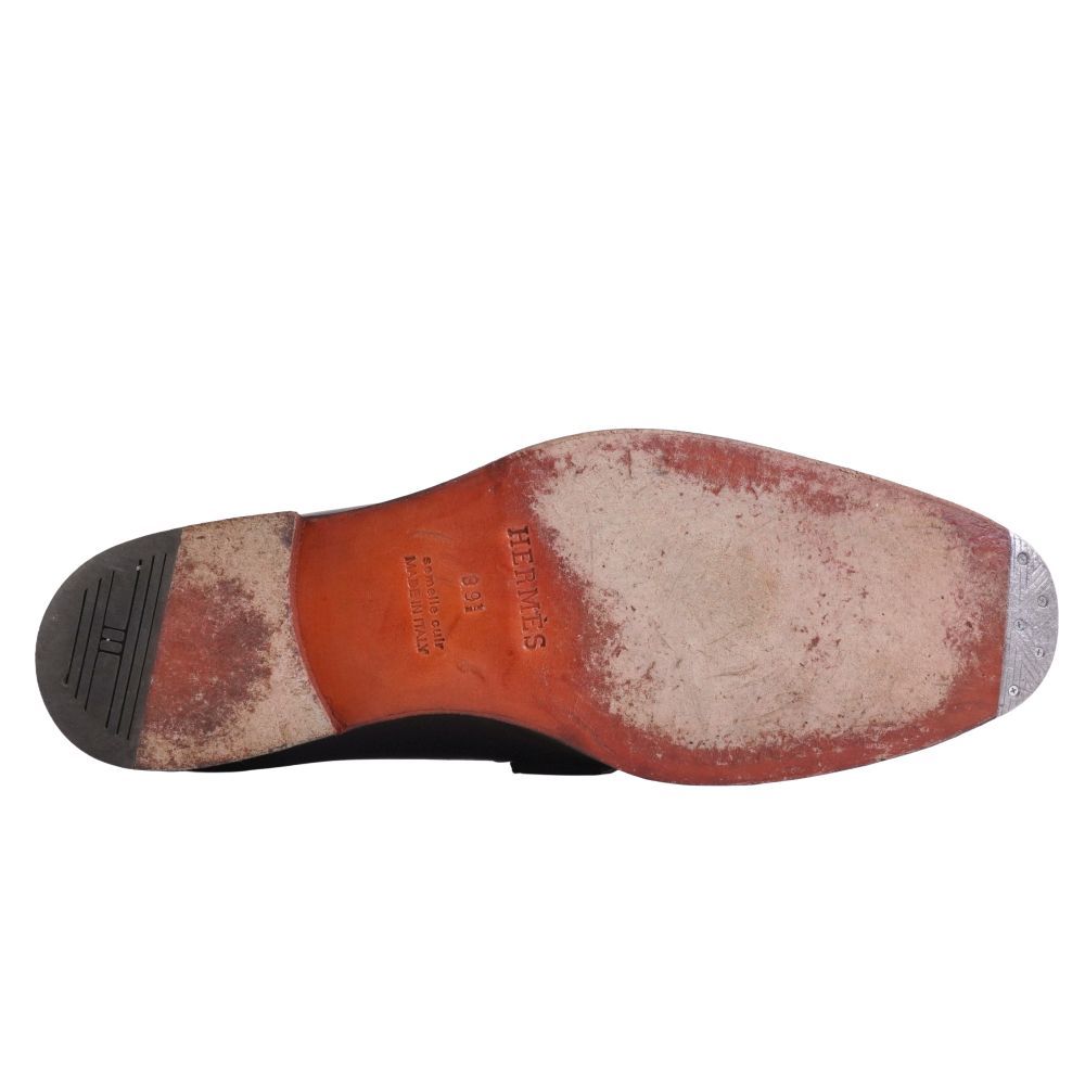 Hermes Loafers Moccasins Business Shoes Logo Constanta — view 8