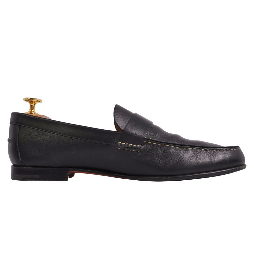 Hermes Loafers Moccasins Series Business Shoes Leather — view 6
