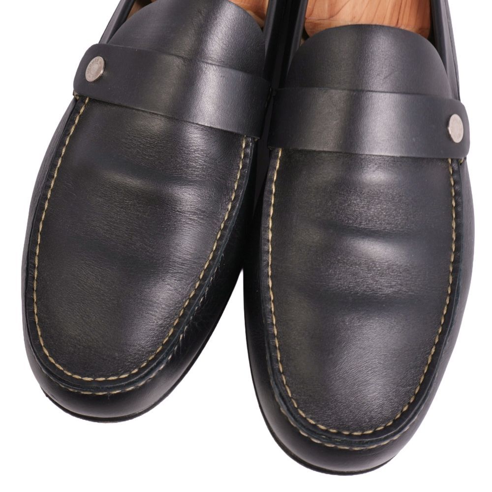 Hermes Loafers Moccasins Series Business Shoes Leather — view 3