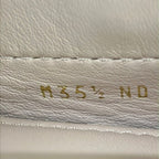 Louis Vuitton Driving Shoes 35.5 Gloria Line Light Pink Monogram Empreinte — view 6