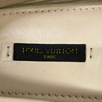 Louis Vuitton Driving Shoes 35.5 Gloria Line Light Pink Monogram Empreinte — view 5