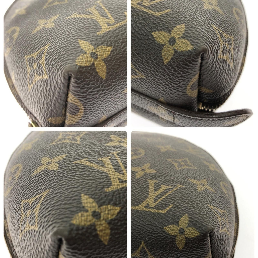 Louis Vuitton Cosmetic Pouch / Makeup / Monogram / Pochette Brown — view 8