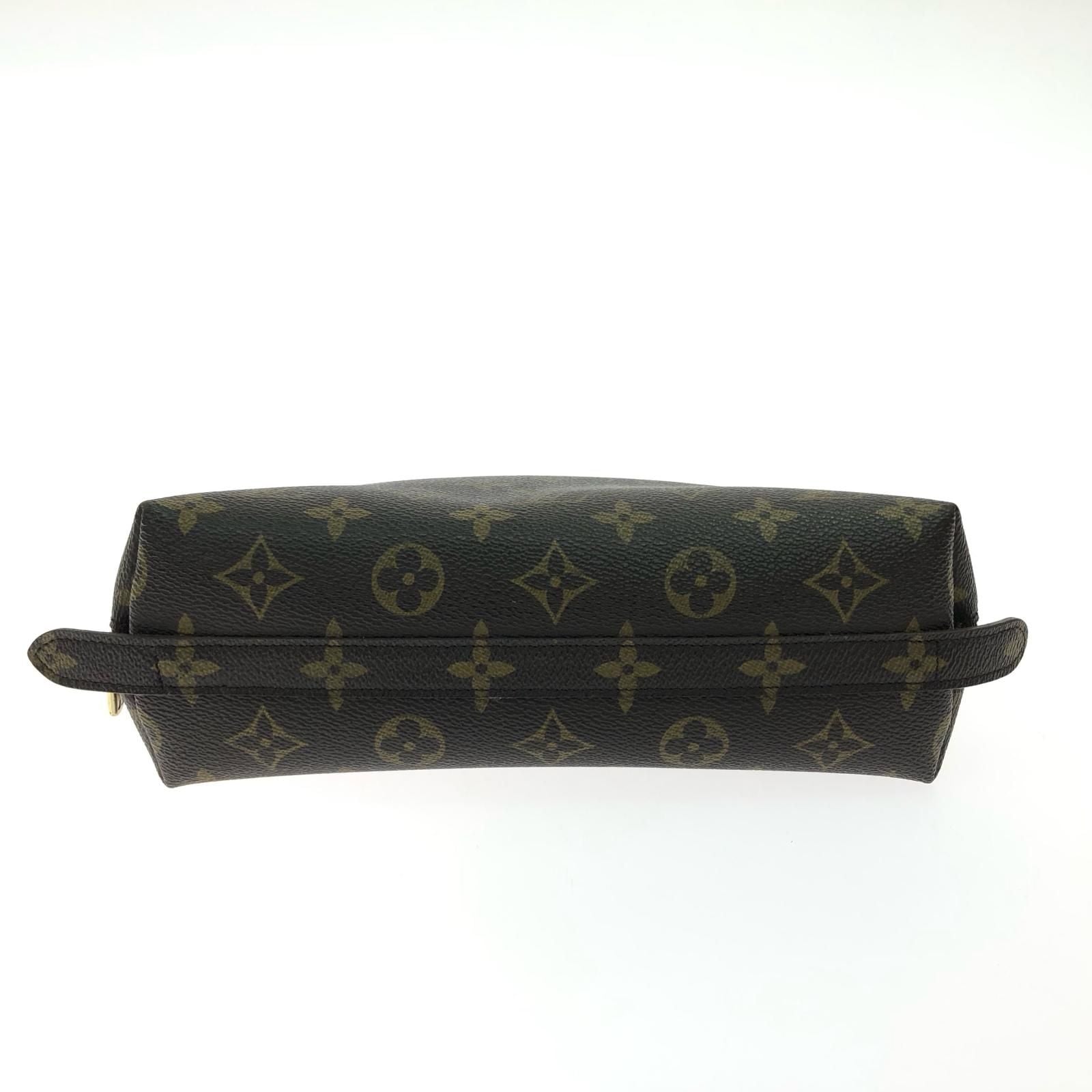 Louis Vuitton Cosmetic Pouch / Makeup / Monogram / Pochette Brown — view 4