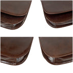 Prada Leather Plastic Chain Brown Shoulder — view 5