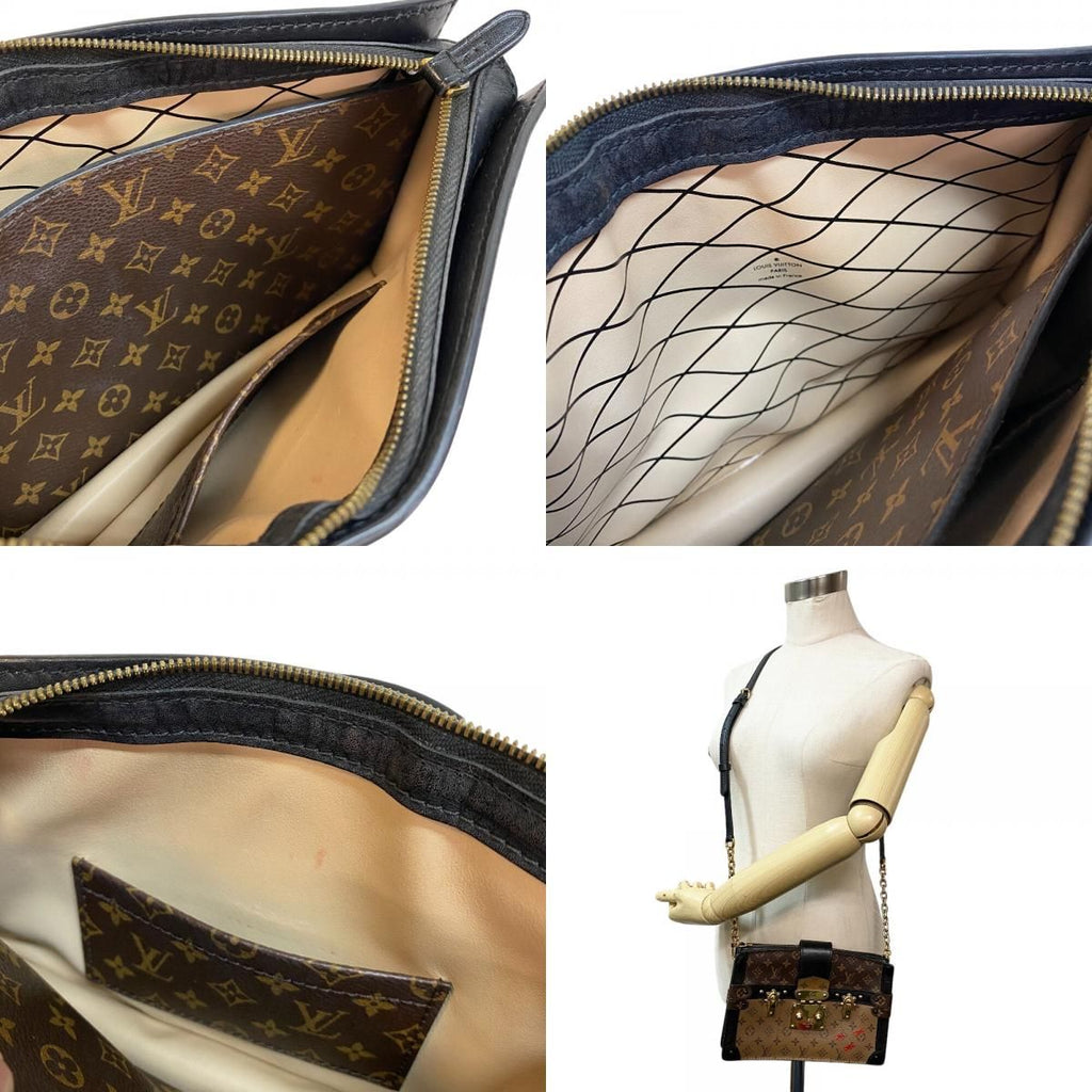 Louis Vuitton Soft Trunk Clutch Monogram Reverse — view 8