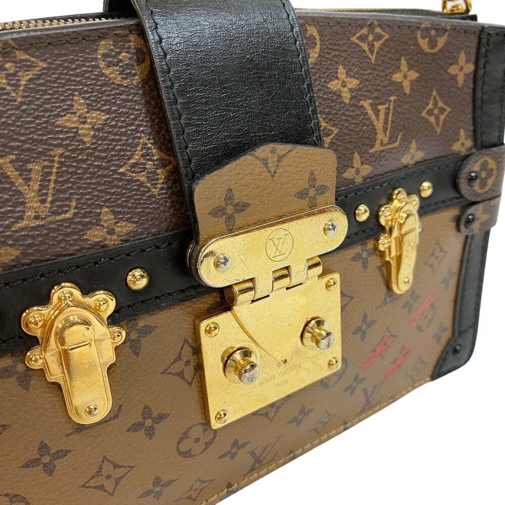 Louis Vuitton Soft Trunk Clutch Monogram Reverse — view 6