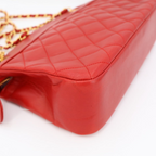 Chanel Lambskin Quilted Chain Tote — view 9