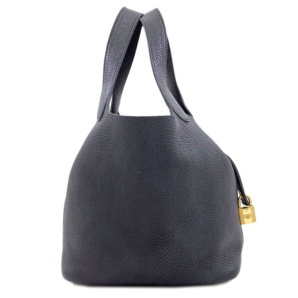 Hermes Picotin Lock PM Gold Handbag Taurillon — view 3