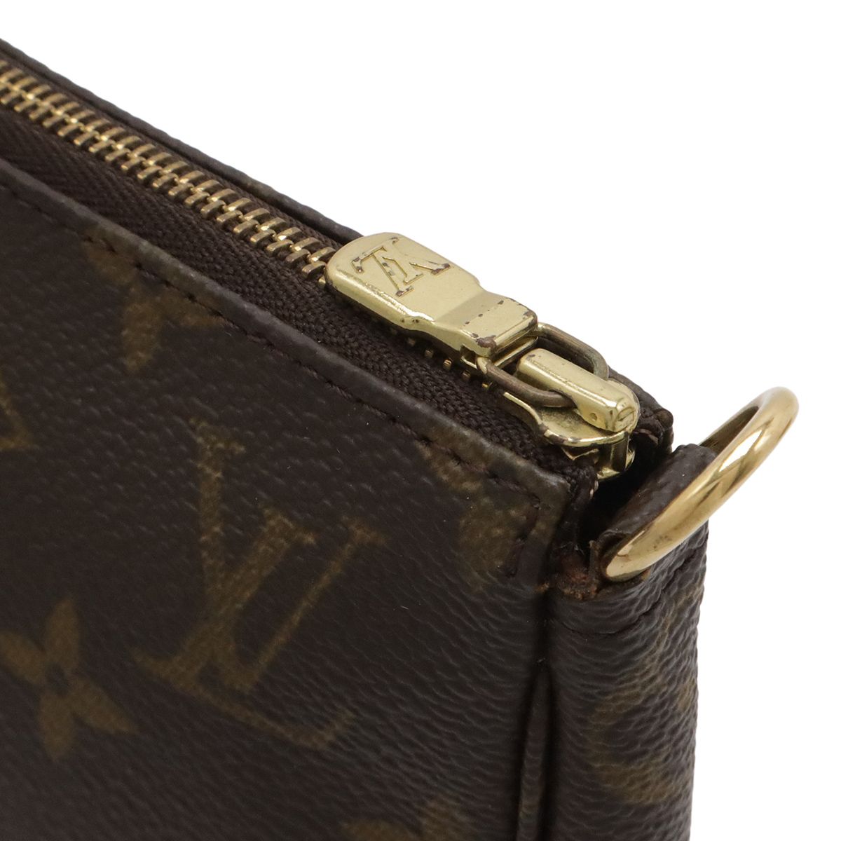 Louis Vuitton Monogram Pochette Pouch Handbag Party — view 4