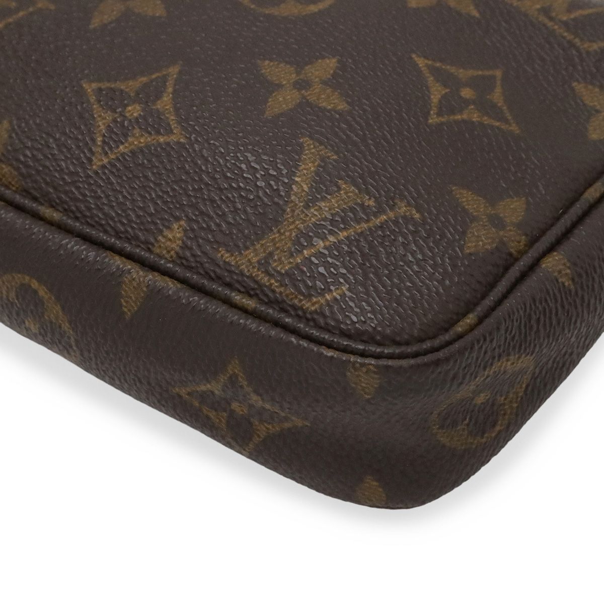Louis Vuitton Monogram Pochette Pouch Handbag Party — view 3