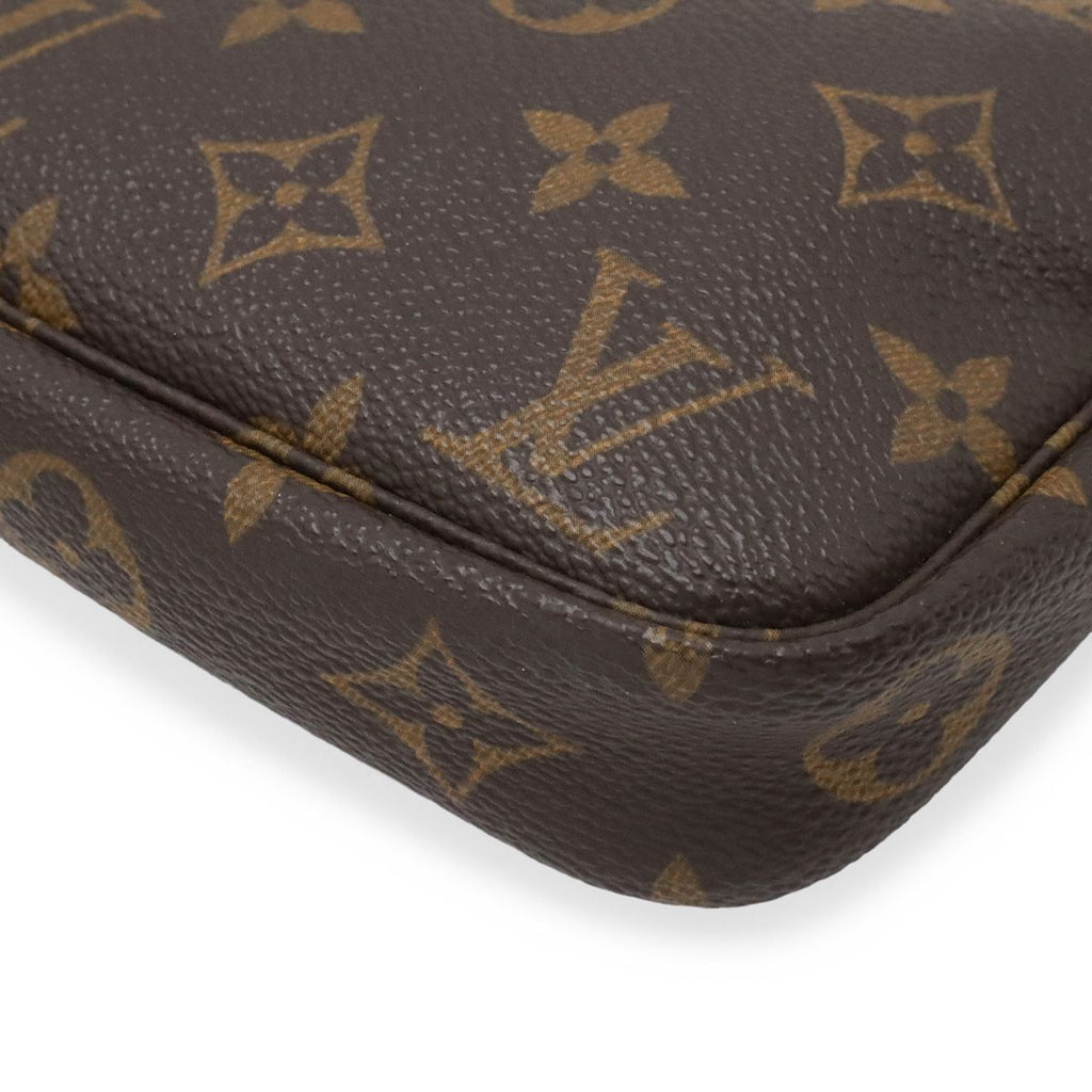 Louis Vuitton Monogram Pochette Pouch Handbag Party — view 3