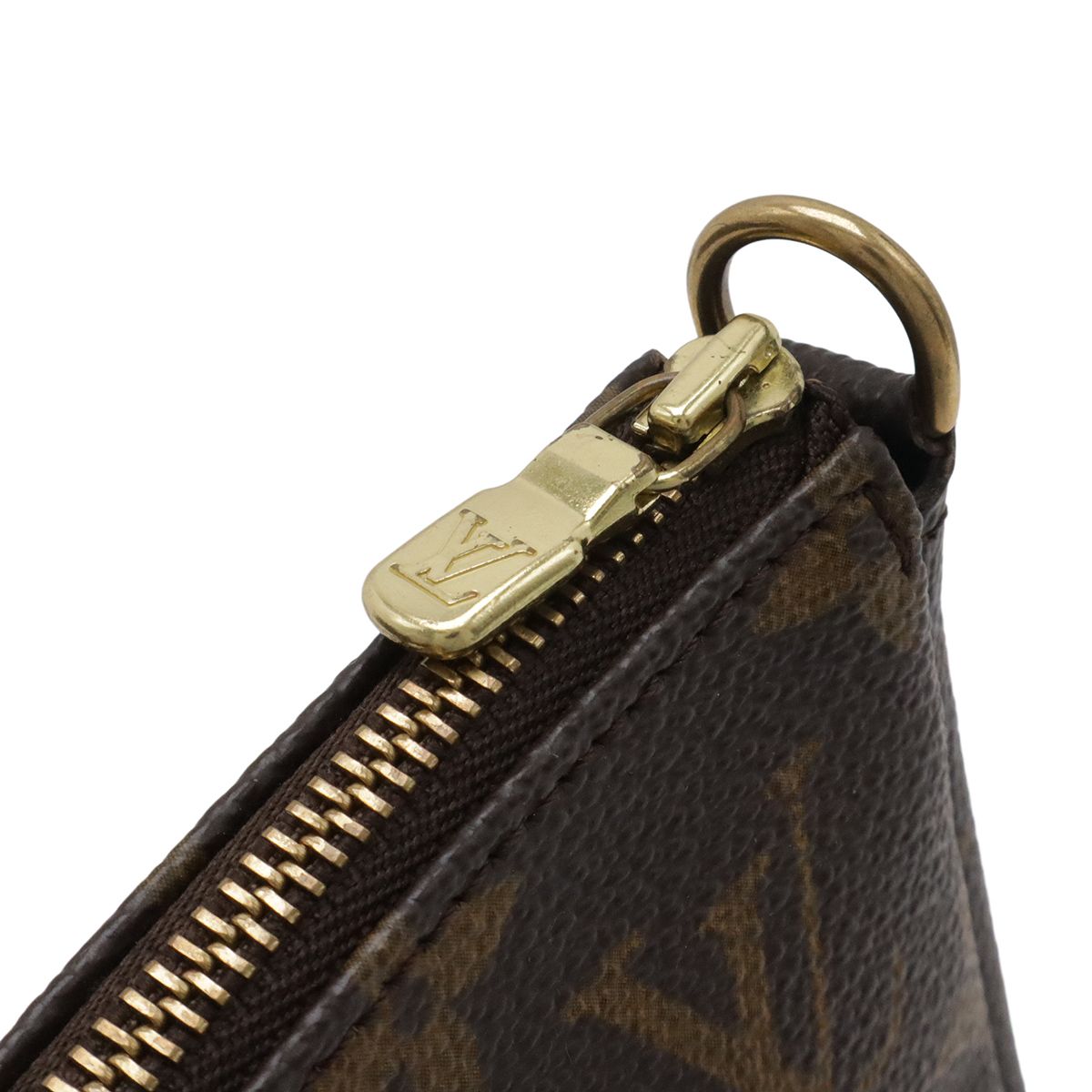 Louis Vuitton Monogram Pochette Pouch Handbag Party — view 4