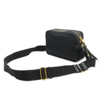 Prada Shoulder Bag Pochette Crossbody 2-Way Pouch Clutch Nylon Leather Nero — view 2