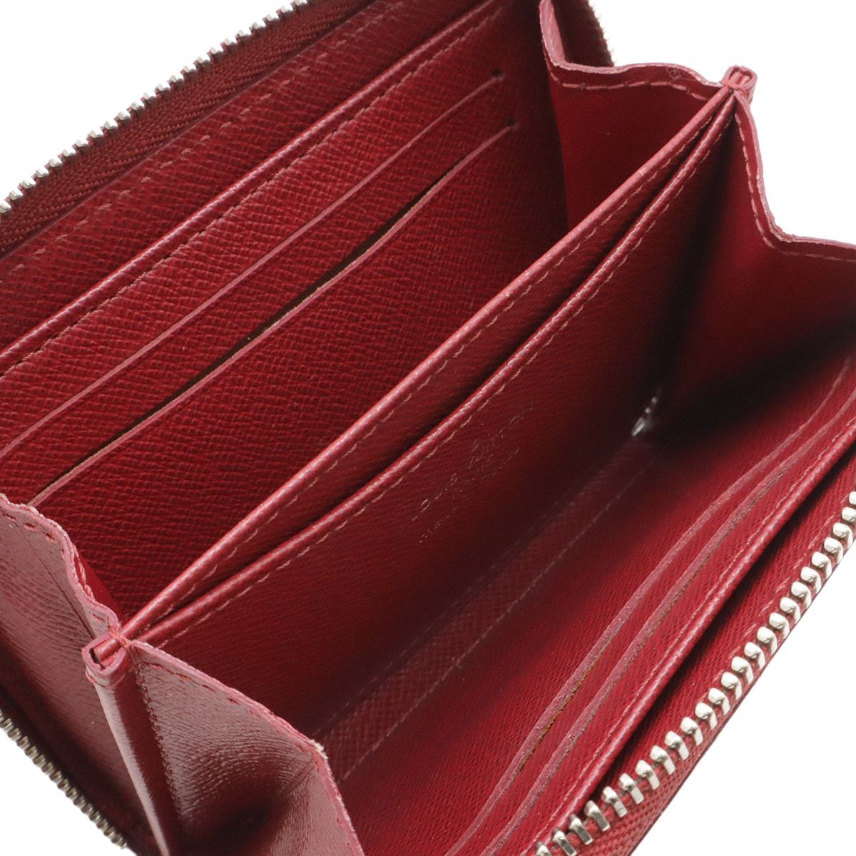 Louis Vuitton Epi Zippy Coin Case Leather Purse Fuchsia Silver — view 5