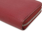 Louis Vuitton Epi Zippy Coin Case Leather Purse Fuchsia Silver — view 3