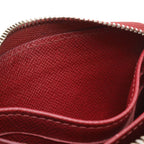 Louis Vuitton Epi Zippy Coin Case Leather Purse Fuchsia Silver — view 7